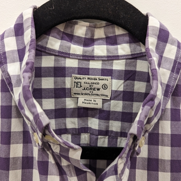 J. Crew Vintage Gingham Shirt - Picture 4 of 5